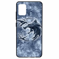 Чохол для Samsung A51 Відьмак лого на мапі - PrintSalon