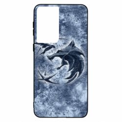 Чехол для Samsung S21 Ведьмак лого на карте