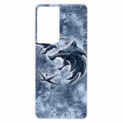 Чохол для Samsung S21 Ultra Відьмак лого на мапі - PrintSalon