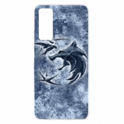 Чохол для Huawei P Smart 2021 Відьмак лого на мапі - PrintSalon