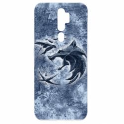 Чехол для Oppo A5/A9 2020 Ведьмак лого на карте