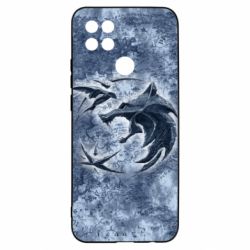 Чохол для Oppo A15s / A15 Відьмак лого на мапі - PrintSalon