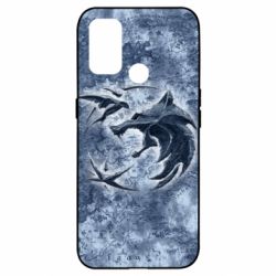 Чехол для Oppo A53/A32/A33 Ведьмак лого на карте