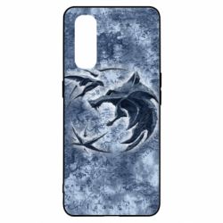 Чохол для Oppo Find X2Відьмак лого на мапі - PrintSalon