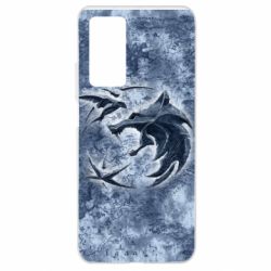 Чехол для Xiaomi Mi 10T/10T Pro Ведьмак лого на карте