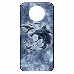 Чехол для Xiaomi Redmi Note 9 5G/Redmi Note 9T Ведьмак лого на карте