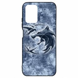 Чохол для Xiaomi Redmi Note 10 Відьмак лого на мапі - PrintSalon