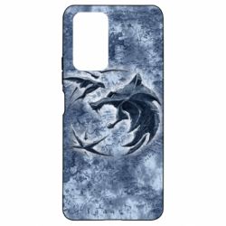 Чохол для Xiaomi Redmi Note 10 Pro Відьмак лого на мапі - PrintSalon