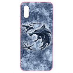 Чохол для Xiaomi Redmi 9a Відьмак лого на мапі - PrintSalon