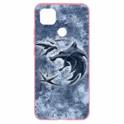 Чохол для Xiaomi Redmi 9c Відьмак лого на мапі - PrintSalon