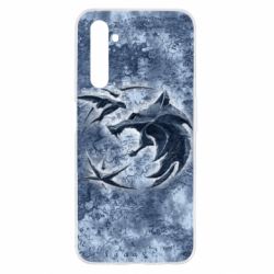 Чохол для Realme 6 Відьмак лого на мапі - PrintSalon