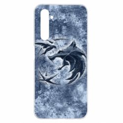 Чохол для Realme 6 Pro Відьмак лого на мапі - PrintSalon