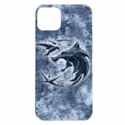 Чохол для iPhone 14 Plus Відьмак лого на мапі