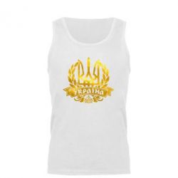 Майка чоловіча Вінок з гербом Голограма