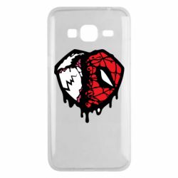 Чехол для Samsung J3 2016 Venom and spiderman - PrintSalon
