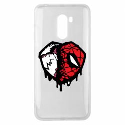 Чехол для Xiaomi Pocophone F1 Venom and spiderman - PrintSalon