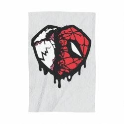 Полотенце с принтом Venom and spiderman - PrintSalon