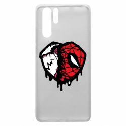 Чехол для Huawei P30 Pro Venom and spiderman - PrintSalon