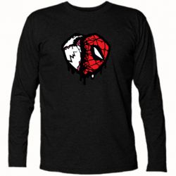 Футболка с длинным рукавом Venom and spiderman - PrintSalon
