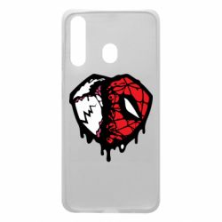 Чехол для Samsung A60 Venom and spiderman - PrintSalon