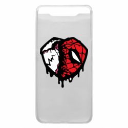 Чехол для Samsung A80 Venom and spiderman - PrintSalon