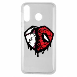 Чехол для Samsung M30 Venom and spiderman - PrintSalon
