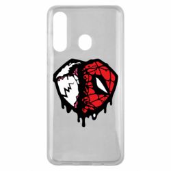 Чехол для Samsung M40 Venom and spiderman - PrintSalon