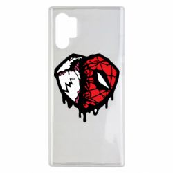 Чехол для Samsung Note 10 Plus Venom and spiderman - PrintSalon