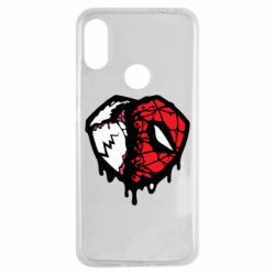 Чехол для Xiaomi Redmi Note 7 Venom and spiderman - PrintSalon