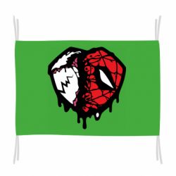 Флаг Venom and spiderman - PrintSalon
