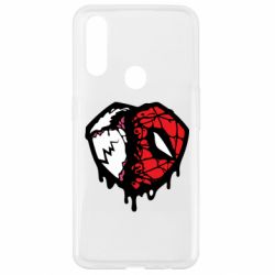 Чехол для Oppo A31 Venom and spiderman - PrintSalon