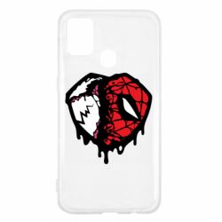 Чехол для Samsung M31 Venom and spiderman - PrintSalon