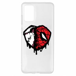 Чехол для Samsung S20+ Venom and spiderman - PrintSalon