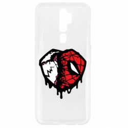 Чехол для Oppo A5/A9 2020 Venom and spiderman