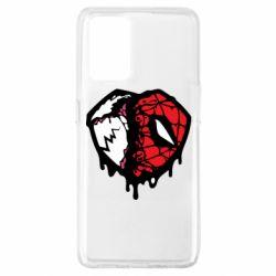 Чехол для Oppo A74 4G Venom and spiderman - PrintSalon