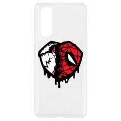 Чехол для Oppo Find X2 Venom and spiderman - PrintSalon