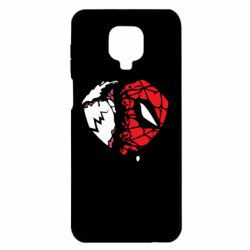Чехол для Xiaomi Redmi Note 9S/9Pro/9Pro Max Venom and spiderman - PrintSalon