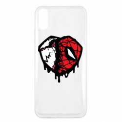 Чехол для Xiaomi Redmi 9a Venom and spiderman - PrintSalon
