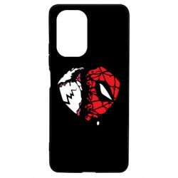 Чехол для Xiaomi Poco F3/K40 Venom and spiderman - PrintSalon