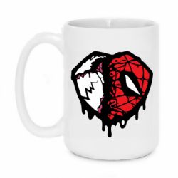 Чашка 420ml Venom and spiderman - PrintSalon