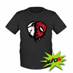 Детская футболка Venom and spiderman - PrintSalon