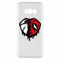 Чехол для Samsung S8 Venom and spiderman - PrintSalon