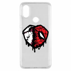 Чехол для Xiaomi Mi A2 Venom and spiderman - PrintSalon