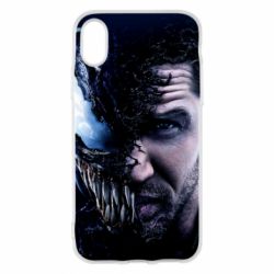 Чехол для iPhone X/Xs Venom face Tom Hardy - PrintSalon