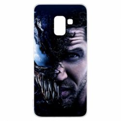 Чехол для Samsung A8 2018 Venom face Tom Hardy - PrintSalon