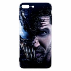 Чехол для iPhone 8 Plus Venom face Tom Hardy - PrintSalon