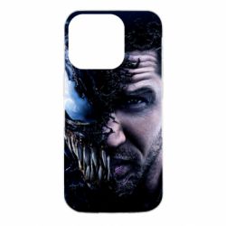 Чехол для iPhone 14 Pro Venom face Tom Hardy