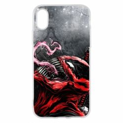 Чохол для iPhone X/Xs Venom in the image of the deadpool - PrintSalon