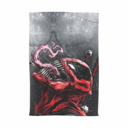 Рушник з принтом Venom in the image of the deadpool - PrintSalon