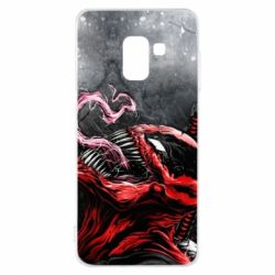 Чохол для Samsung A8 2018 Venom in the image of the deadpool - PrintSalon